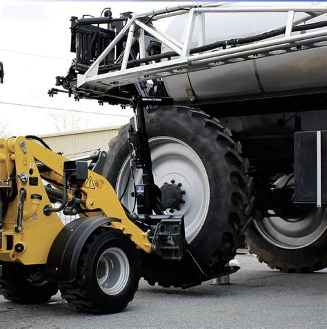 skid steer tire changer|Tire Handler .